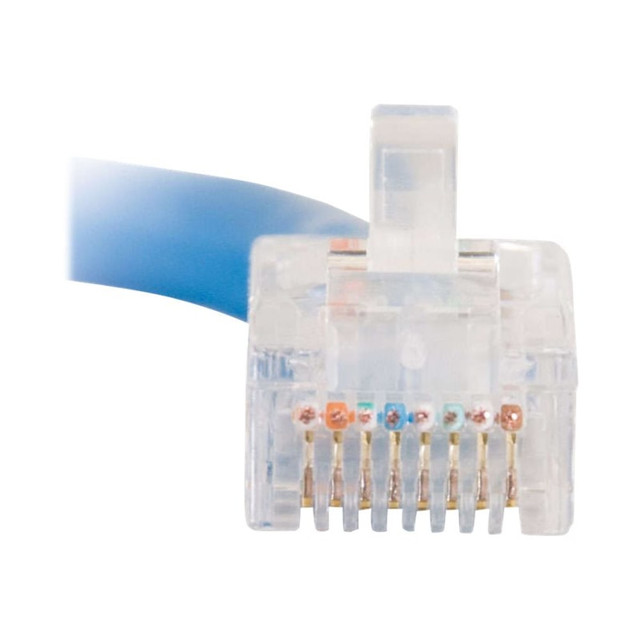 LASTAR INC. 25257 C2G Cat5e Non-Booted Unshielded (UTP) Network Crossover Patch Cable - Crossover cable - RJ-45 (M) to RJ-45 (M) - 25 ft - CAT 5e - stranded - blue