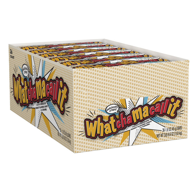 HERSHEY 24700 Whatchamacallit Candy Bars, 1.6 Oz, Pack Of 36 HERSHEY 24700 Whatchamacallit Candy Bars, 1.6 Oz, Pack Of 36