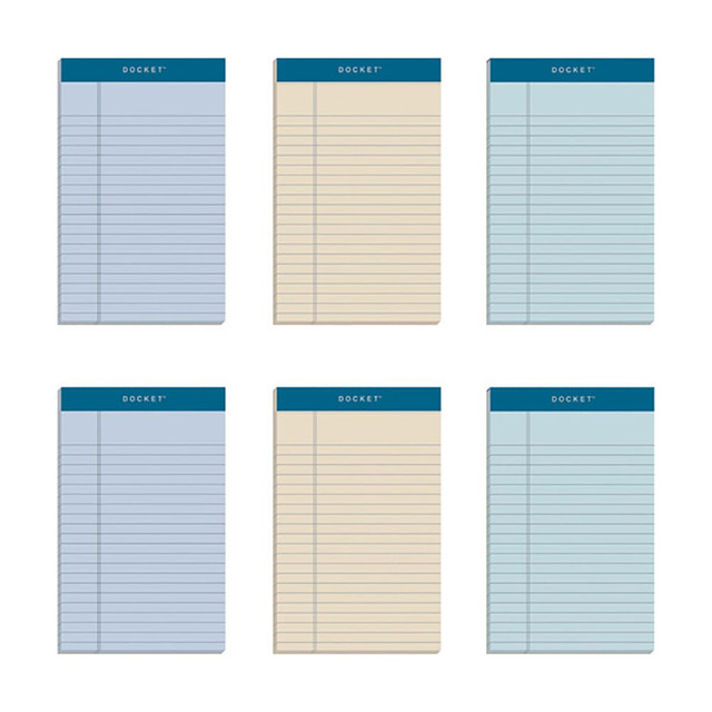 TOPS BUSINESS FORMS 99601 TOPS Prism+ Color Writing Pads, 5in x 8in, 100% Recycled, Legal Ruled, 50 Sheets Per Pad, Assorted Colors, Pack Of 6 Pads TOPS BUSINESS FORMS 99601 TOPS Prism+ Color Writing Pads, 5in x 8in, 100% Recycled, Legal Ruled, 50 Sheets Per Pad, Assorted Colors, Pack Of 6 Pads