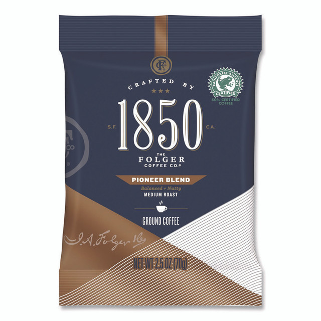 J.M. SMUCKER CO. 1850 21511 Pioneer Blend Coffee Fraction Packs, 2.5 oz Pack, 24 Packs/Carton