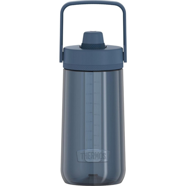 KING-SEELEY THERMOS/THERMOS Thermos TP4349DB6  40-Ounce Guardian Hard Plastic Hydration Bottle with Spout (Slate Blue) - 1.25 quart - Slate Blue, Blue - Plastic, Tritan