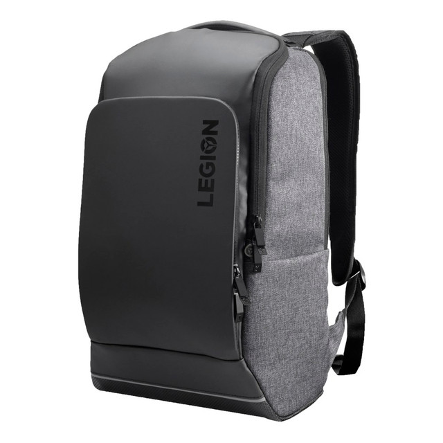 LENOVO, INC. Lenovo GX40S69333  Legion Recon Gaming Backpack With 15.6in Laptop Pocket, Black/Gray