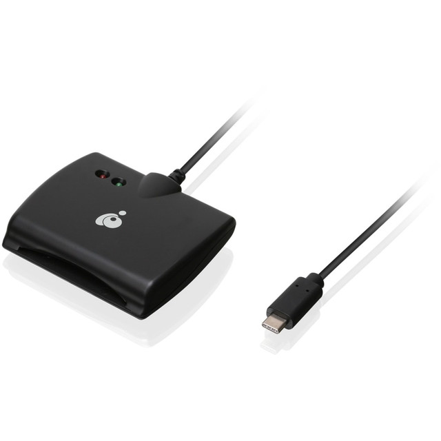 ATEN TECHNOLOGIES GSR205 IOGEAR USB-C Smart Card Reader (TAA compliant) - Contact - Cable - USB Type C - Black - TAA Compliant ATEN TECHNOLOGIES GSR205 IOGEAR USB-C Smart Card Reader (TAA compliant) - Contact - Cable - USB Type C - Black - TAA Compliant
