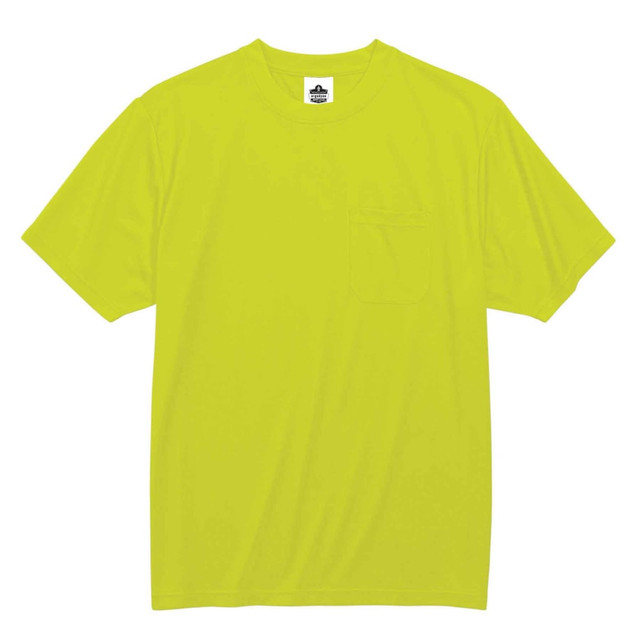 ERGODYNE CORPORATION 21558 Ergodyne GloWear 8089 Non-Certified T-Shirt, 4X, Lime