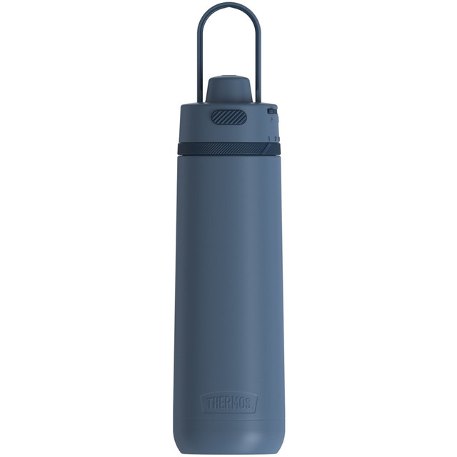 KING-SEELEY THERMOS/THERMOS Thermos TS4319DB4  Guardian Water Bottle 24Oz - 24 fl oz - Slate Blue, Blue - Stainless Steel