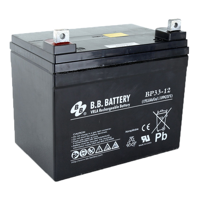 BATTERY-BIZ INC. B &amp; B B-SLA1233 B & B BP Series Battery, BP33-12, B-SLA1233