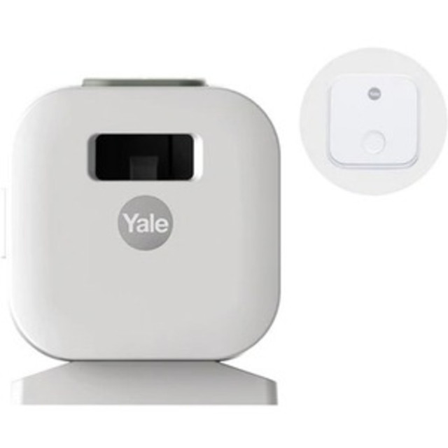 YALE SECURITY YRCB-490-CB1-WSP Yale Smart Cabinet Lock + Connect Wi-Fi Bridge - White