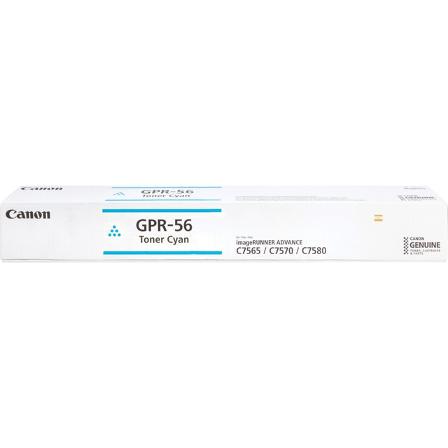 CANON USA, INC. 0999C003 Canon GPR-56 Toner Bottle Cartridge - Laser - Cyan - 66500 Pages - 1 Each CANON USA, INC. 0999C003 Canon GPR-56 Toner Bottle Cartridge - Laser - Cyan - 66500 Pages - 1 Each