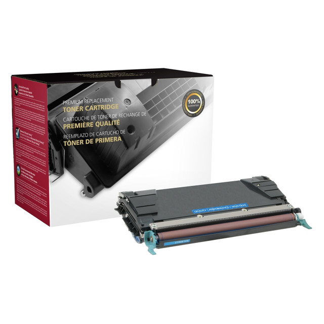 CLOVER TECHNOLOGIES GROUP, LLC 200959P Office Depot Remanufactured Cyan Toner Cartridge Replacement For Lexmark C734, ODC734C