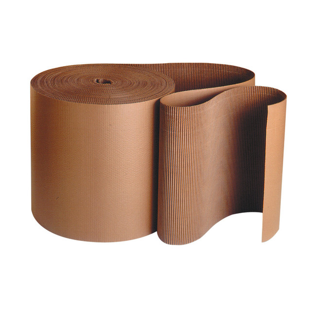 B O X MANAGEMENT, INC. SF06 Partners Brand Singleface Corrugated Roll, 1/4in, 6in x 250ft