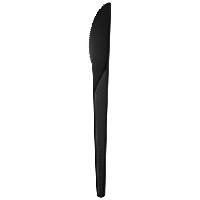 ECO-PRODUCTS, INC. EP-S011BLK Eco-Products Plantware Knives, 6in, Black, Pack Of 1,000 Knives ECO-PRODUCTS, INC. EP-S011BLK Eco-Products Plantware Knives, 6in, Black, Pack Of 1,000 Knives