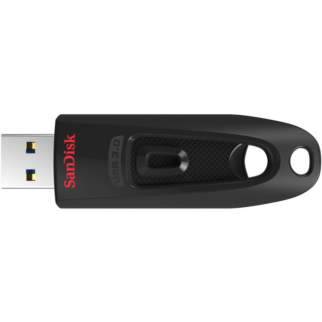 Step up to high-speed USB 3.0 and transfer your videos, photos and files up to ten times faster than standard USB 2.0 drives. SanDisk Ultra USB 3.0 Flash Drive takes the wait out of moving, sharing or backing up big files-now you can transfer a full-length movie from your laptop to your flash drive in less than a minute. Password protection lets you keep your private files private, while still being able to share generously with family and friends. And, with a sleek, sturdy SanDisk Ultra USB 3.0 Flash Drive in your pocket, you won't need an internet connection to access those photos and videos any place or any time you want. For more than 25 years, SanDisk has been known for quality and reliability all around the world. That's why your flash drive comes with a five-year warranty.  Transfer speeds up to 10x faster than standard USB 2.0 drives  Backward compatible with USB 2.0  5-year warranty