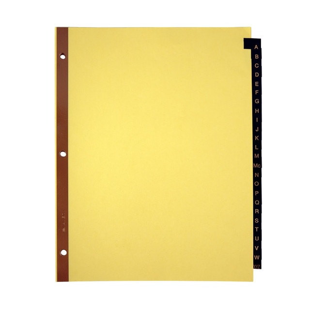 OFFICE DEPOT 3585499236  Brand Preprinted Tab Dividers, A-Z Tab