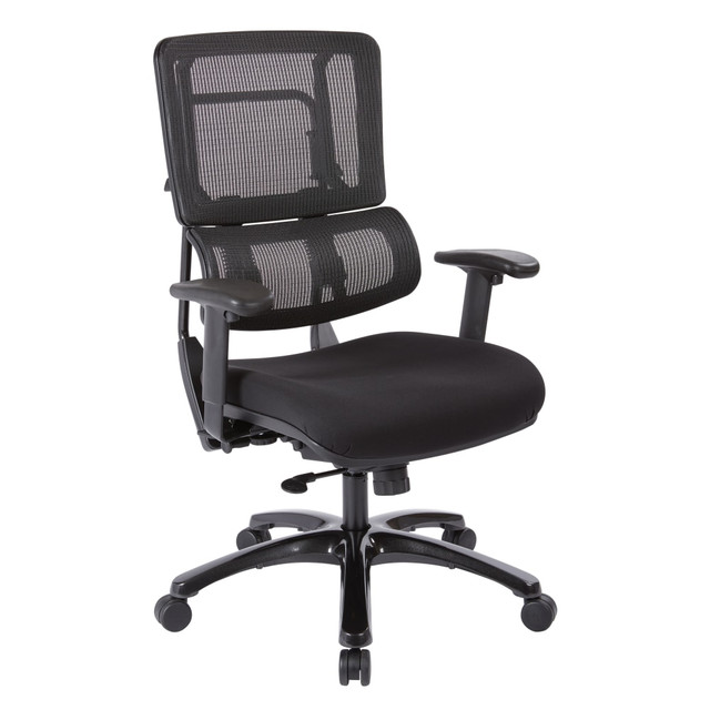 OFFICE STAR PRODUCTS Office Star 99663B-30 Pro-Line II Pro X996 Vertical Mesh High-Back Chair, Black