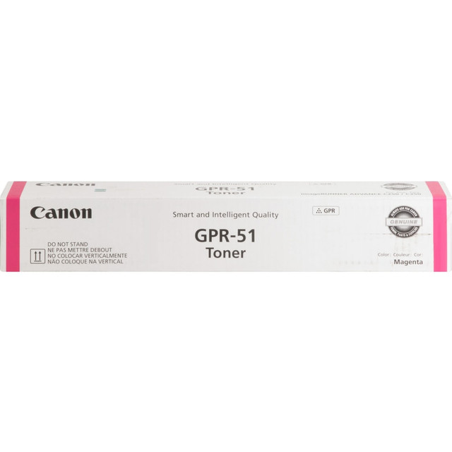 CANON USA, INC. GPR51M Canon GPR-51 Original Laser Toner Cartridge - Magenta - 1 Each - 21500 Pages CANON USA, INC. GPR51M Canon GPR-51 Original Laser Toner Cartridge - Magenta - 1 Each - 21500 Pages