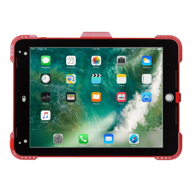 TARGUS, INC. THD13903GLZ Targus SafePORT Healthcare - Protective case for tablet - rugged - polycarbonate, thermoplastic polyurethane (TPU) - red - 9.7in - for Apple 9.7-inch iPad (5th generation, 6th generation); 9.7-inch iPad Pro; iPad Air 2 TARGUS, INC. THD13903GLZ Targus SafePORT Healthcare - Protective case for tablet - rugged - polycarbonate, thermoplastic polyurethane (TPU) - red - 9.7in - for Apple 9.7-inch iPad (5th generation, 6th generation); 9.7-inch iPad Pro; iPad Air 2