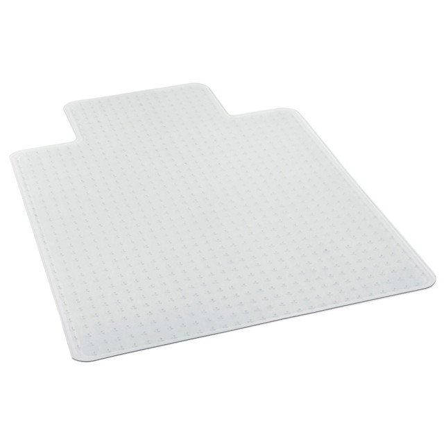 DEFLECT-O CORPORATION CM34113 Deflecto Glass Clear Chair Mat, For Medium Pile Carpets, With Lip, 36in x 48in, Clear