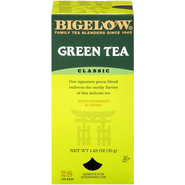 R. C. BIGELOW, INC. 00388 Bigelow Green Tea Bags, Box Of 28 Bags R. C. BIGELOW, INC. 00388 Bigelow Green Tea Bags, Box Of 28 Bags