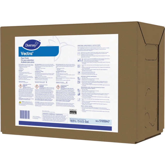 DIVERSEY 5105047 Vectra Floor Finish, 5 gallon BIB DIVERSEY 5105047 Vectra Floor Finish, 5 gallon BIB