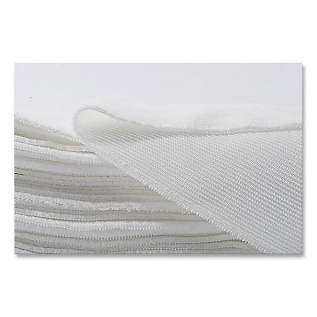 TRUSTMEDICAL TMMP446018 Freedom S1 Disposable Microfiber Wet/Dry Dust Mop Pads, 18 x 5, White, 50 Pads/Bag, 10 Bags/Carton