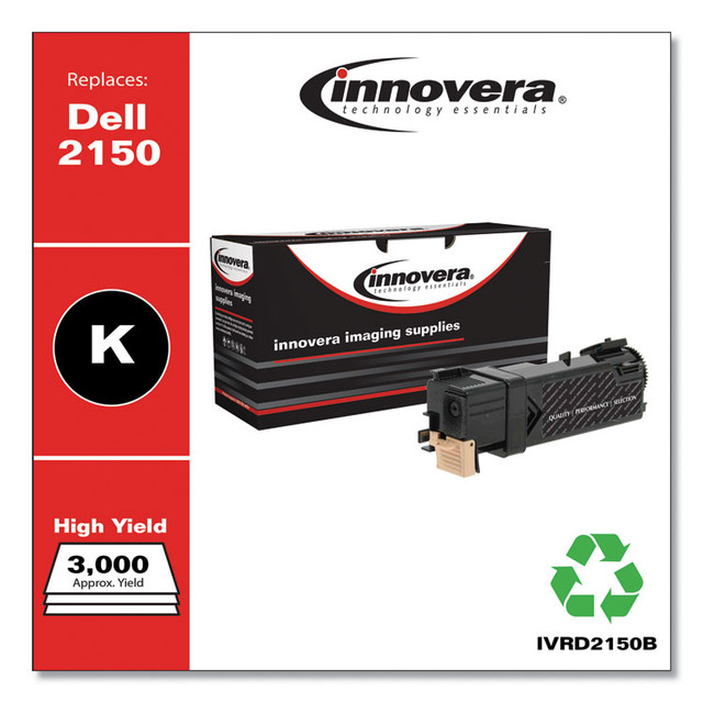 INNOVERA D2150B Remanufactured Black High-Yield Toner, Replacement for 331-0719, 3,000 Page-Yield