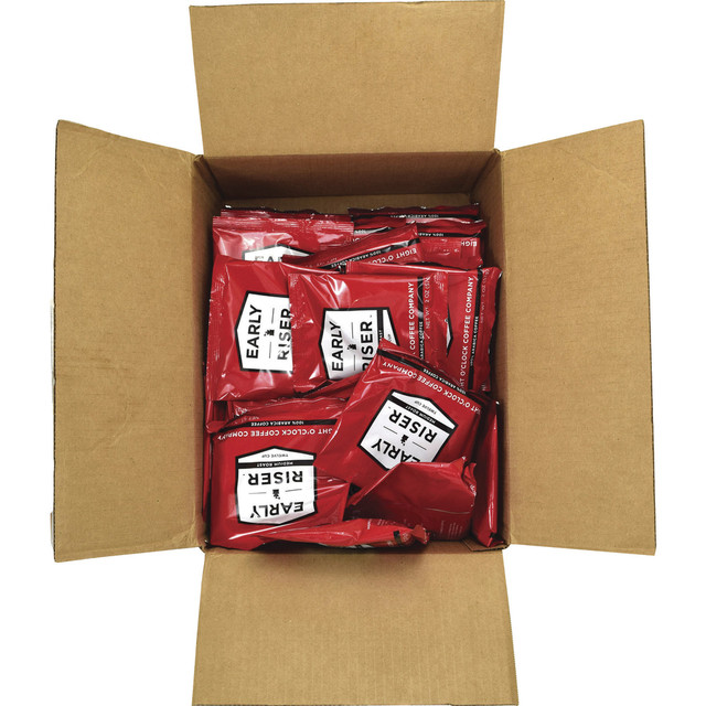 ORIGINAL GOURMET FOOD CO. EOC2012R48 Eight O-Clock Ground Filter Pouch Coffee, 2 Oz, Early Riser, Medium Roast, Case Of 48 Pouches ORIGINAL GOURMET FOOD CO. EOC2012R48 Eight O-Clock Ground Filter Pouch Coffee, 2 Oz, Early Riser, Medium Roast, Case Of 48 Pouches