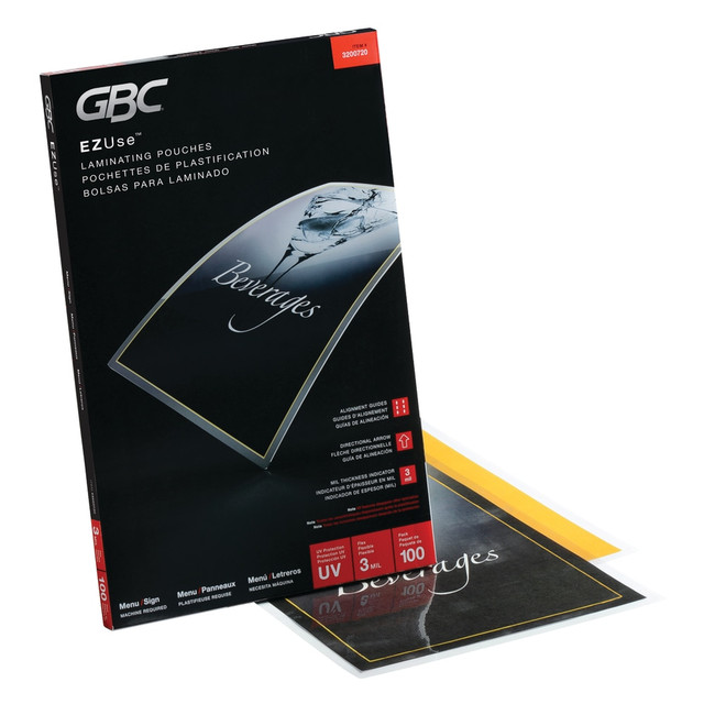 ACCO BRANDS USA, LLC 3200720 Swingline GBC EZUse Thermal Laminating Pouches