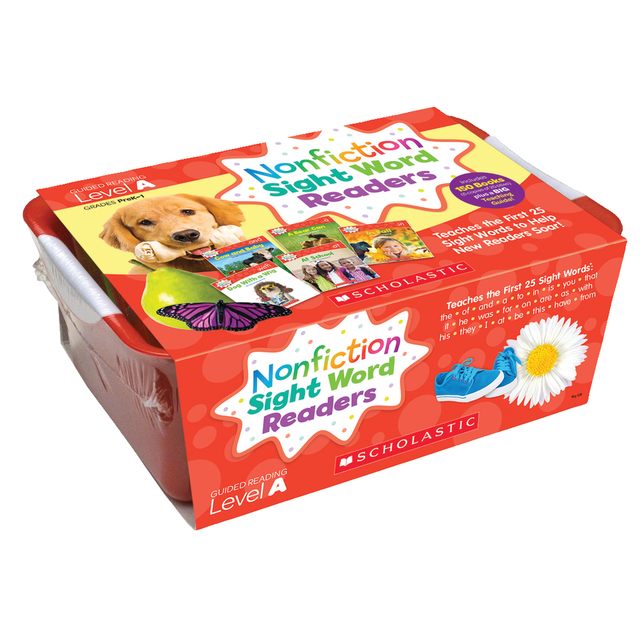 SCHOLASTIC INC 584285 Scholastic Nonfiction Sight Word Readers, Level A, Grades Pre K-1 SCHOLASTIC INC 584285 Scholastic Nonfiction Sight Word Readers, Level A, Grades Pre K-1