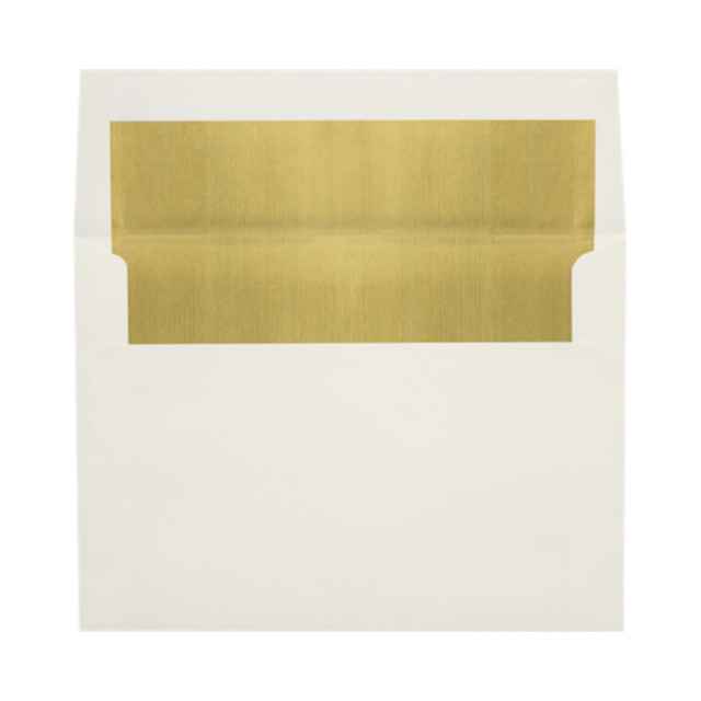 ACTION ENVELOPE FLNT4875-04-500 LUX Invitation Envelopes, A6, Peel & Press Closure, Gold/Natural, Pack Of 500 ACTION ENVELOPE FLNT4875-04-500 LUX Invitation Envelopes, A6, Peel & Press Closure, Gold/Natural, Pack Of 500