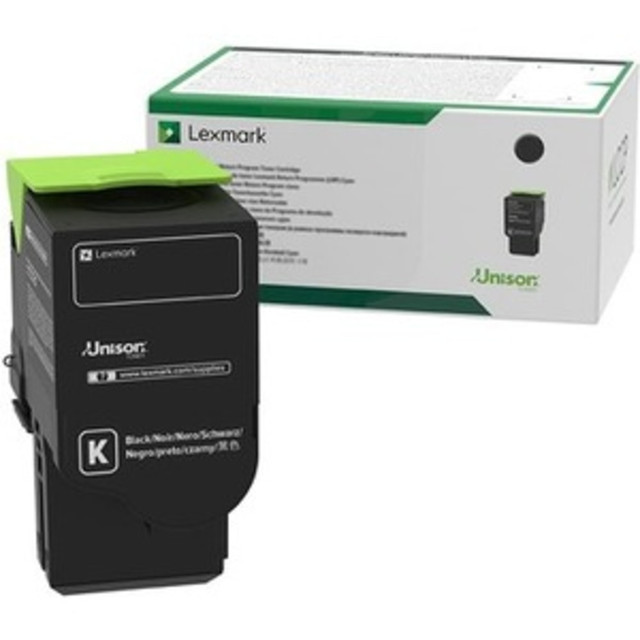 LEXMARK INTERNATIONAL, INC. 78C1XK0 Lexmark 78C1XK0 Black Extra-High Yield Return Program Toner Cartridge
