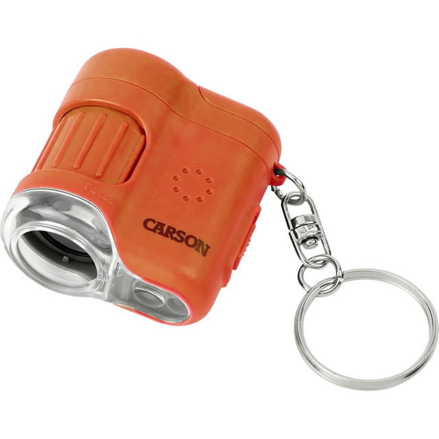 CARSON OPTICAL, INC. MM-280O Carson MicroMini 20x Pocket Microscope - 20x - LED Illumination - Monocular Head CARSON OPTICAL, INC. MM-280O Carson MicroMini 20x Pocket Microscope - 20x - LED Illumination - Monocular Head