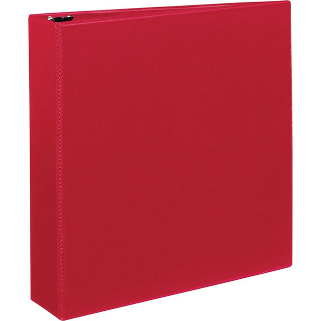 AVERY PRODUCTS CORPORATION 27203 Avery Durable 3-Ring Binder With EZ-Turn Rings, 2in Ring 45% Recycled, Red AVERY PRODUCTS CORPORATION 27203 Avery Durable 3-Ring Binder With EZ-Turn Rings, 2in Ring 45% Recycled, Red