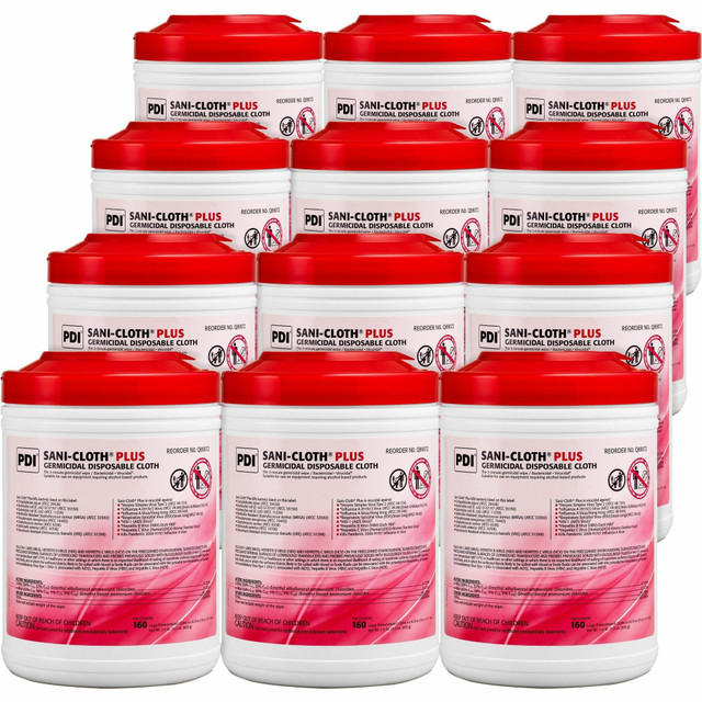 Multi-count canister accommodates frequent usage  Contains 160 wipes  Antimicrobial is an agent that kills microorganisms or stops their growth.