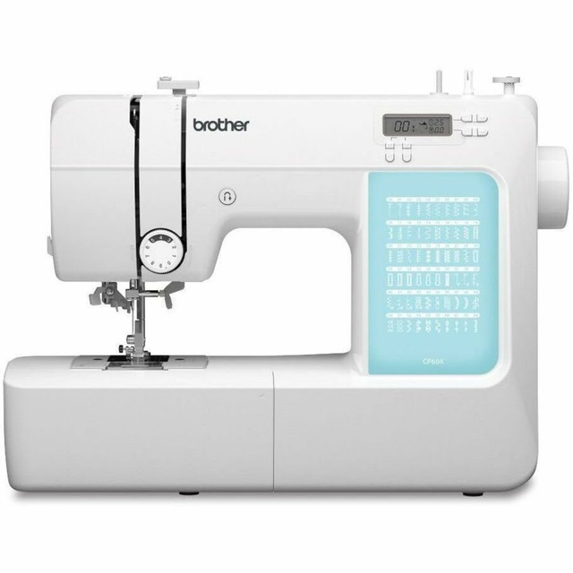 BROTHER INTL CORP CP60X Brother CP60X Computerized Sewing Machine with 60 Built-In Stitches, White