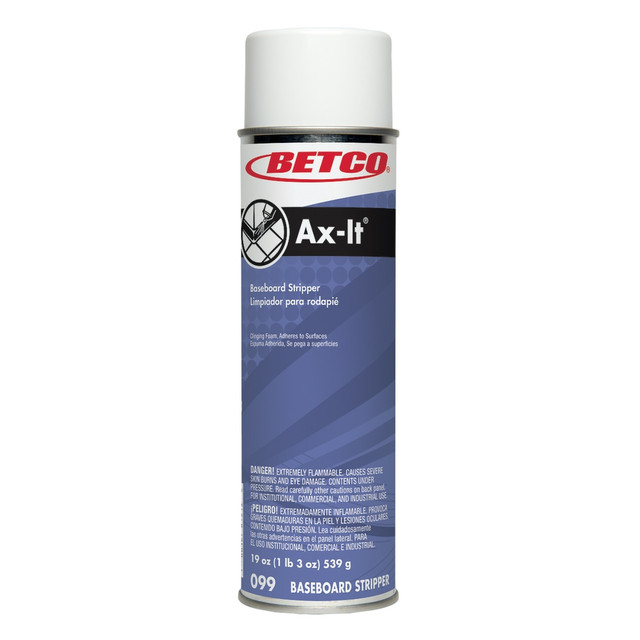 BETCO CORPORATION 0992300 Betco Ax-It Aerosol Baseboard Stripper, 19 Oz Can, Case Of 12 BETCO CORPORATION 0992300 Betco Ax-It Aerosol Baseboard Stripper, 19 Oz Can, Case Of 12