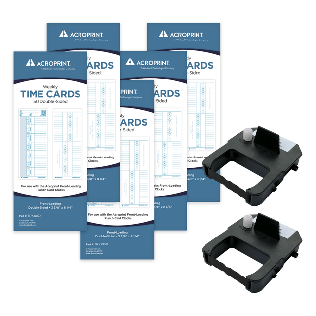 ACROPRINT TIME RECORDER CO. 01-0296-000 Acroprint EXP250 Accessory Bundle, Bundle Of 252 Pieces