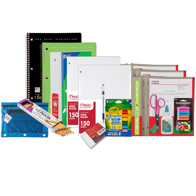 EDUCATORS RESOURCE EDR20ODSEKIT35 Basic 14-Piece School Kit, Grades 3-5