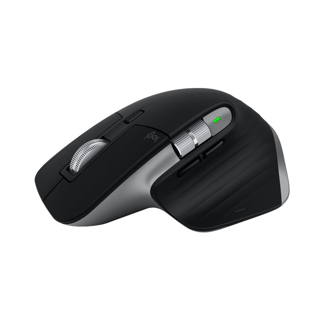 Pair this cordless mouse with up to 3 Mac computers or laptops and effortlessly transfer text, images, and files between them.  App-specific customizations: Speed up and customize your workflow with predefined macOS and app-specific profiles in the improved Logi Options+.  Feel the performance: MX Master 3S for Mac Bluetooth mouse features an 8K DPI track-on-glass sensor and Quiet Clicks.  Magspeed scrolling: A computer mouse with remarkable speed, precision, and near silence.  Ergonomic design: Work comfortably with a precision mouse featuring a silhouette crafted for a more natural wrist posture and optimally placed thumb controls.  USB-C to USB-C rechargeable.  Remastered for Mac: MX Master 3S for Mac performance mouse is optimized for macOS, and compatible with iPadOS.