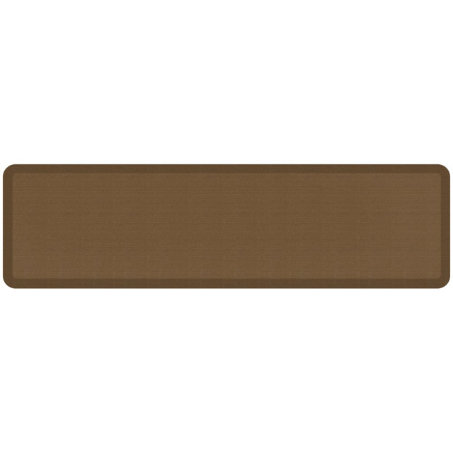 LETs GEL, INC. 106-23-2072-5 GelPro NewLife Designer Comfort Grasscloth Anti-Fatigue Floor Mat, 20in x 72in, Khaki