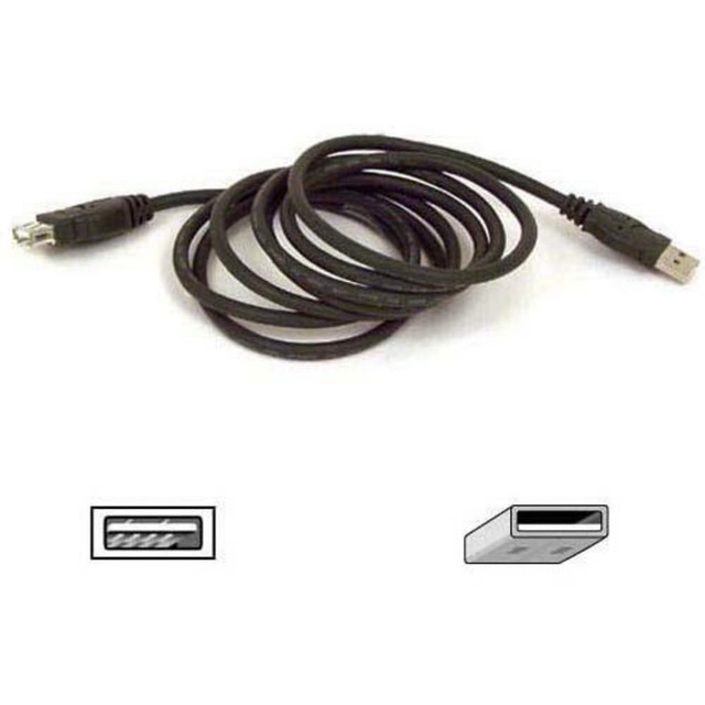 BELKIN, INC. F3U134B06 Belkin USB Extension Cable - Type A Male USB - Type A Female USB - 6ft BELKIN, INC. F3U134B06 Belkin USB Extension Cable - Type A Male USB - Type A Female USB - 6ft