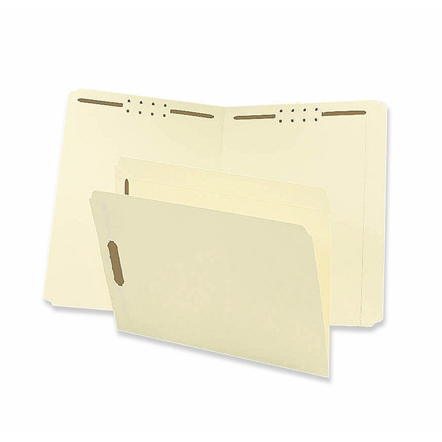 BUSINESS SOURCE 17211 Sparco Straight-Tab 2-Ply Fastener Folders, Letter Size, 2 Fasteners, Manila, Box Of 50 BUSINESS SOURCE 17211 Sparco Straight-Tab 2-Ply Fastener Folders, Letter Size, 2 Fasteners, Manila, Box Of 50