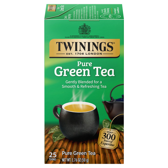 M BLOCK & SONS Twinings 09187  of London Green Tea, 2 Oz, Carton Of 25