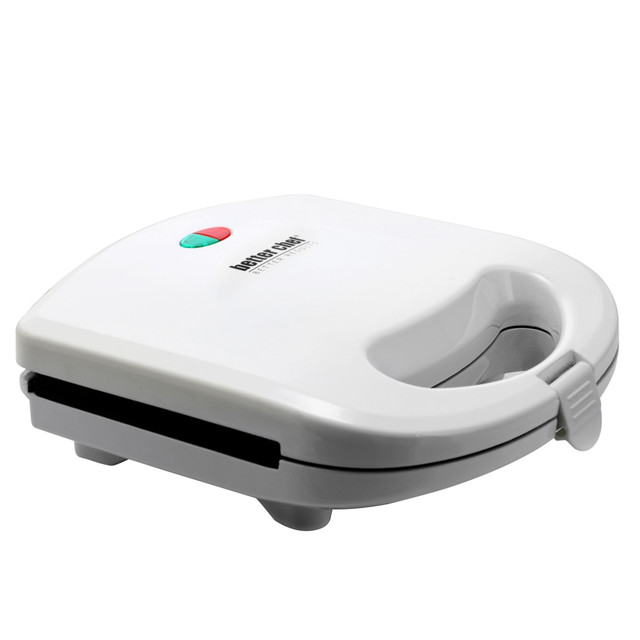 CRYSTAL PROMOTIONS 99576936M Better Chef Non-Stick Sandwich Maker Grill, White CRYSTAL PROMOTIONS 99576936M Better Chef Non-Stick Sandwich Maker Grill, White