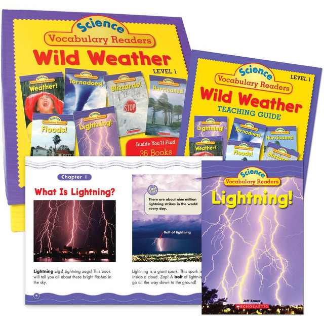 SCHOLASTIC INC 9780545015981 Scholastic Science Vocabulary Readers, Wild Weather SCHOLASTIC INC 9780545015981 Scholastic Science Vocabulary Readers, Wild Weather
