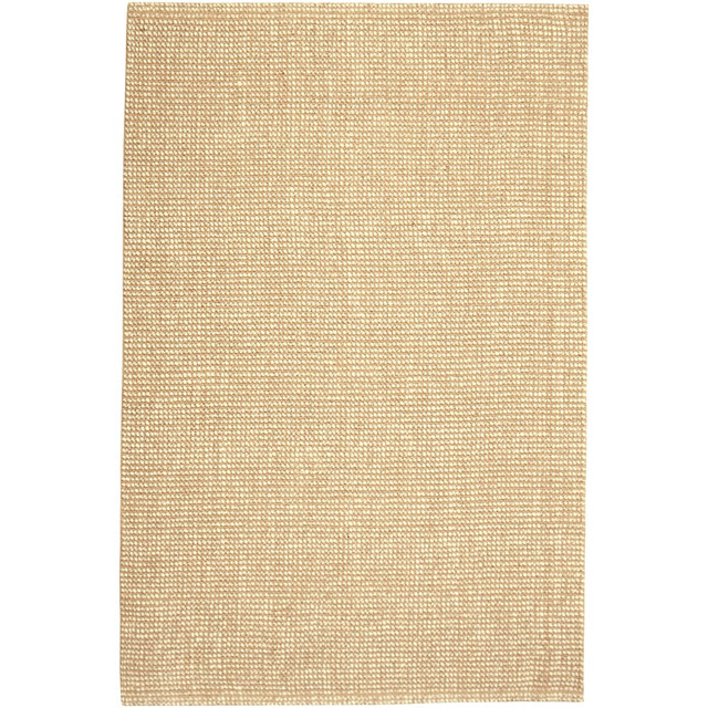 GFH ENTERPRISES INC. AMB0308-0268 Anji Mountain Zatar Wool And Jute Rug, 2-1/2ft x 8ft, Natural/Tan