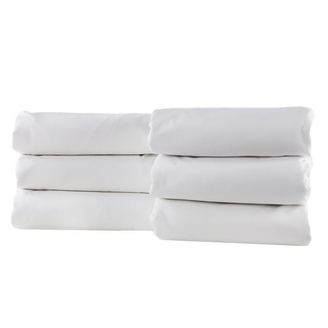 1888 MILLS, LLC 1888 Mills N2D7094WHT-1-ST00  Suite Touch Twin Duvet Covers, 70in x 94in, White, Pack Of 72 Covers