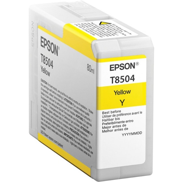 EPSON AMERICA INC. T850400 Epson UltraChrome HD T850 Original Inkjet Ink Cartridge - Yellow Pack - Inkjet EPSON AMERICA INC. T850400 Epson UltraChrome HD T850 Original Inkjet Ink Cartridge - Yellow Pack - Inkjet
