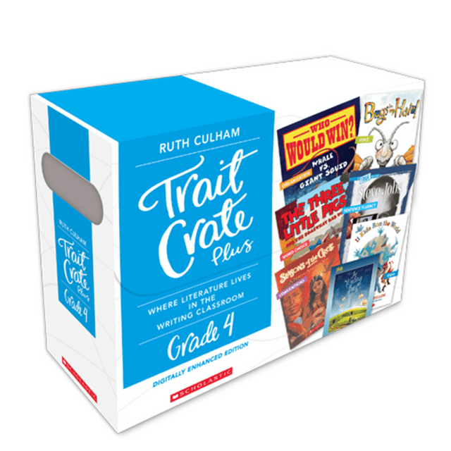 SCHOLASTIC INC 583772 Scholastic Professional Trait Crate Plus Kits, Grade 4