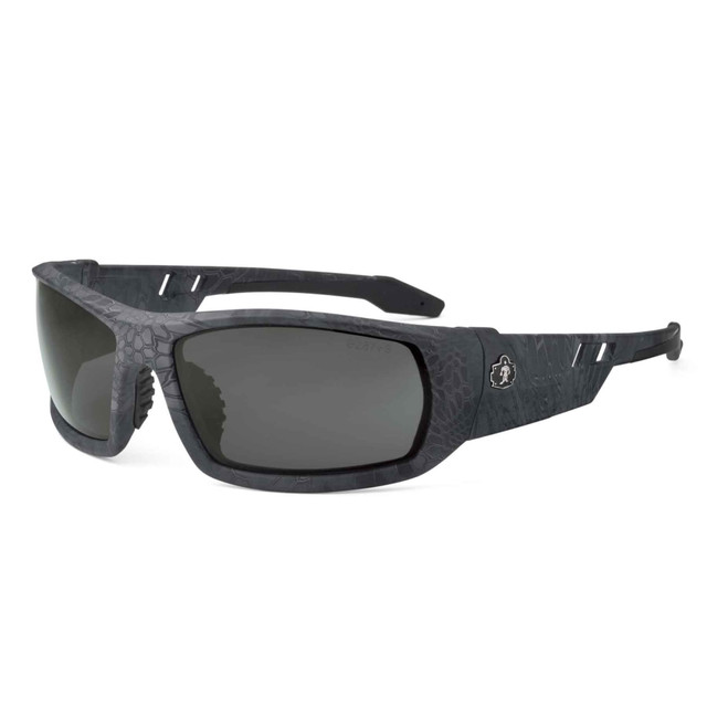 ERGODYNE CORPORATION 50530 Ergodyne Skullerz Safety Glasses, Odin, Kryptek Typhon Frame Smoke Lens ERGODYNE CORPORATION 50530 Ergodyne Skullerz Safety Glasses, Odin, Kryptek Typhon Frame Smoke Lens