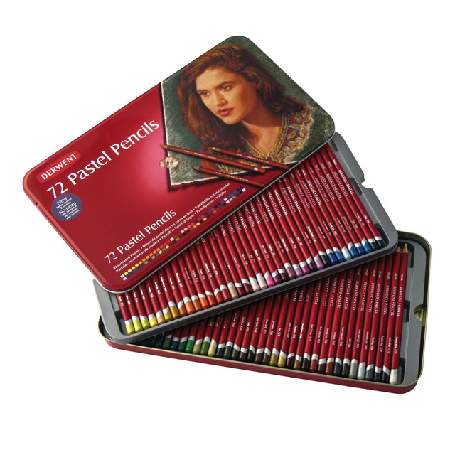 ACCO BRANDS USA, LLC 32996 Derwent Pastel Pencil Set, Assorted Colors, Set Of 72 Pencils ACCO BRANDS USA, LLC 32996 Derwent Pastel Pencil Set, Assorted Colors, Set Of 72 Pencils